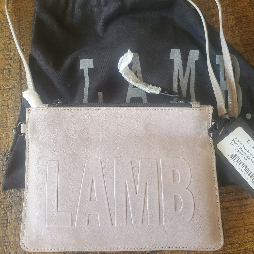 New L.A.M.B. Harriet Leather Purse